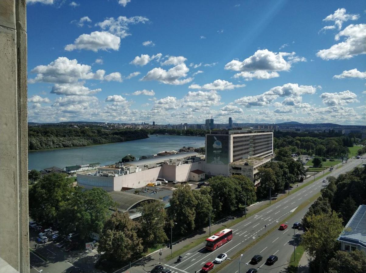 贝尔格莱德Alexplatz Danube View公寓 外观 照片